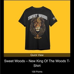 AUTHENTIC Sweet Woods - New KIng of the Woods T-Shirt